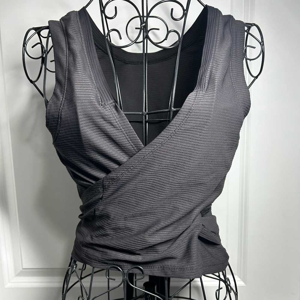 Calia‎ Black Wrap Top